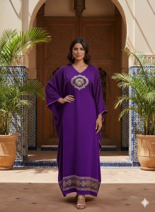 Pure Katan Silk Kaftan