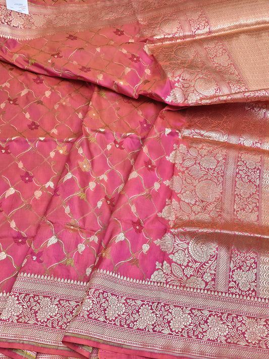 Minakari Masterpiece Banarasi Pure Katan Silk Saree