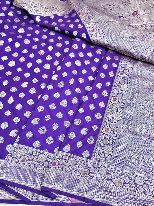 Booti Masterpiece Banarasi Pure Katan Silk Saree