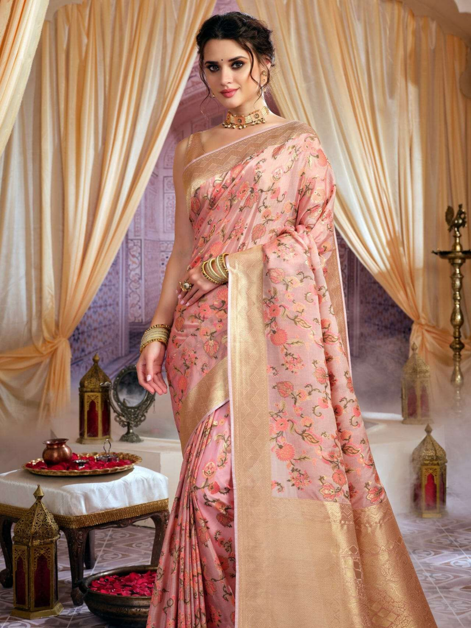 Handloom Kora Silk Saree