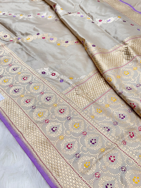 Pure Katan Silk Banarasi Handloom Saree