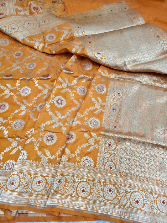 Neeta Ambani Jaal Masterpiece Banarasi Pure Katan Silk Saree