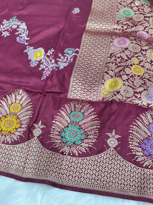 Pure Katan Silk Banarasi Handloom Saree