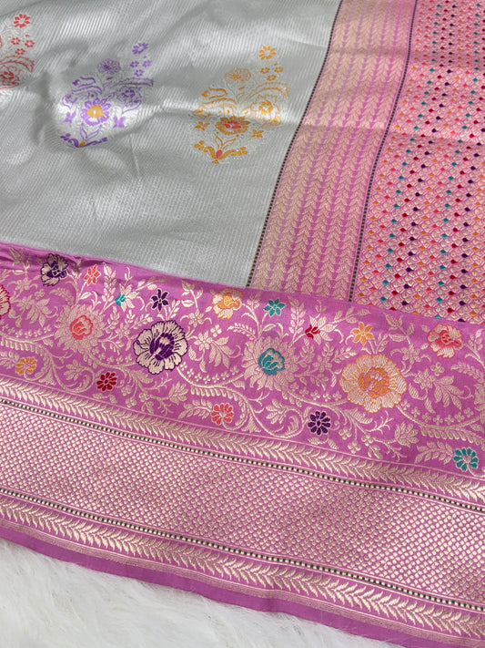 Pure Katan Silk Banarasi Handloom Saree