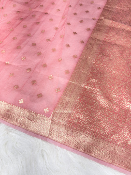 Pure Kora Silk Banarasi Handloom Saree