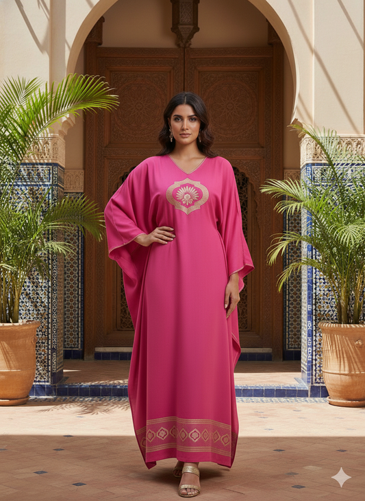Pure Katan Silk Kaftan