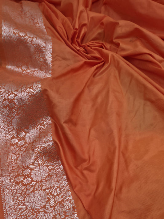 Chhar Bagh Masterpiece Banarasi Pure Katan Silk Saree