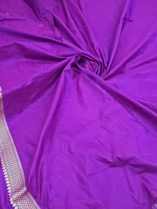 Geometric Arch Masterpiece Banarasi Pure Katan Silk Saree