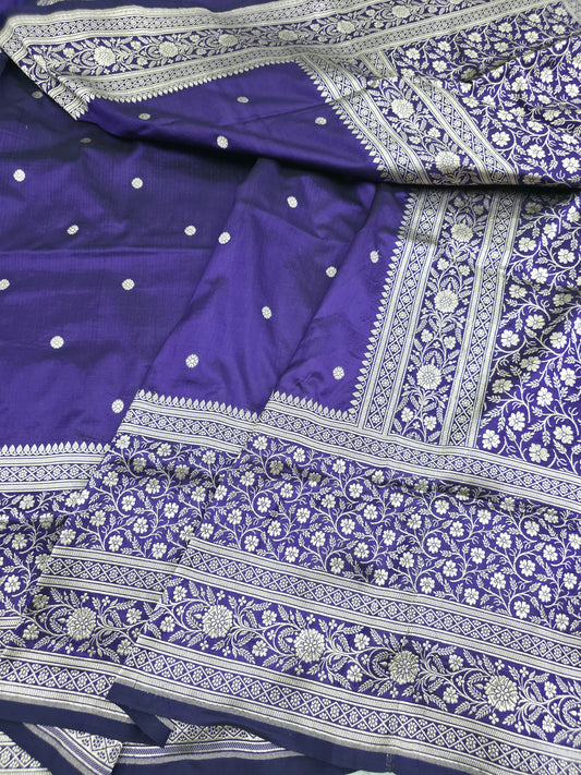 Skirt Booti Masterpiece Banarasi Pure Katan Silk Saree