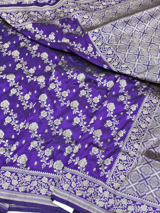 Aada Masterpiece Banarasi Pure Katan Silk Saree