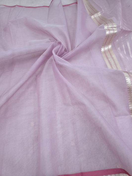 Booti Masterpiece Banarasi Pure Kora Silk Saree
