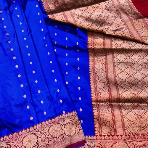 Pure Banarasi Katan Silk Saree