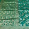 Banarasi Handloom Pure Katan Silk Saree Sea Green Color