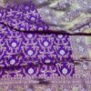 Banarasi Handloom Pure Katan Silk Saree Light Purple Color