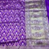 Banarasi Handloom Pure Katan Silk Saree Light Purple Color